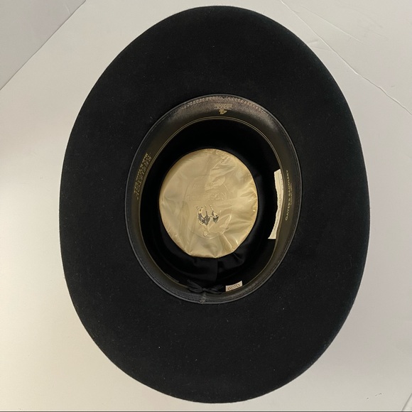 RESISTOL The Dealer Self Conforming Beaver Western Cowboy Hat 6 3/4 Mens/Womens - Picture 6 of 11